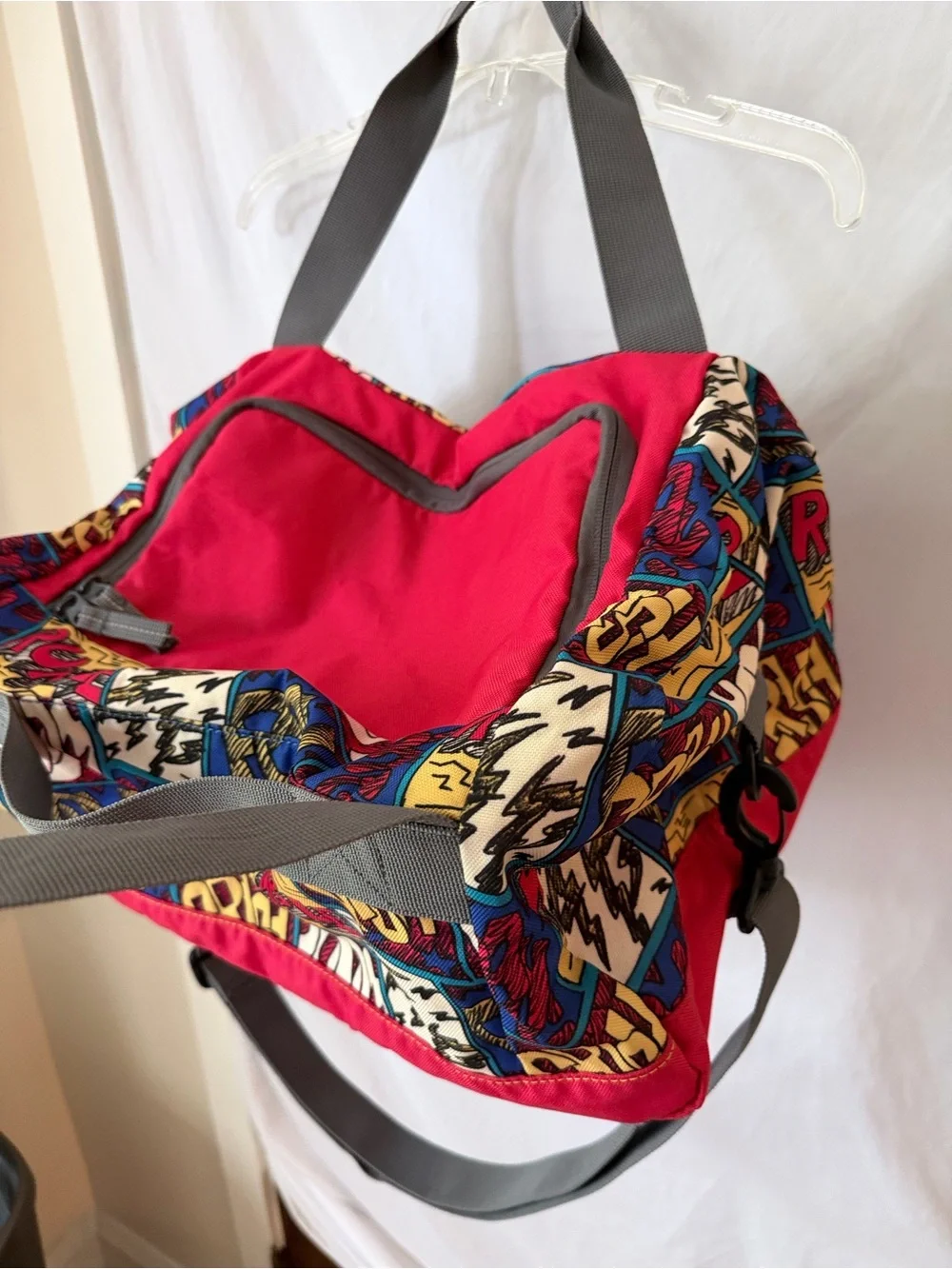 Comic Book Duffel Bag Boys Gym Sports Weekender Lands’ End